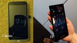 BlackBerry c-series VS z3