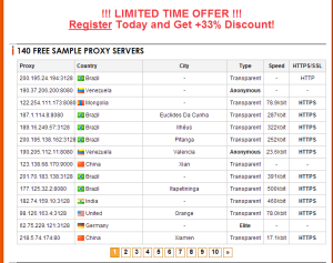 proxy list