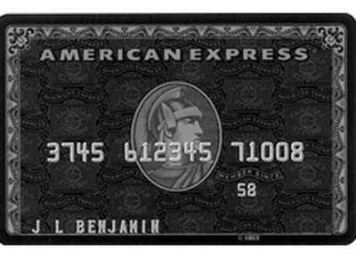 american express black card