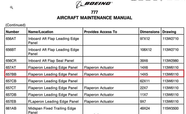 657BB mh370